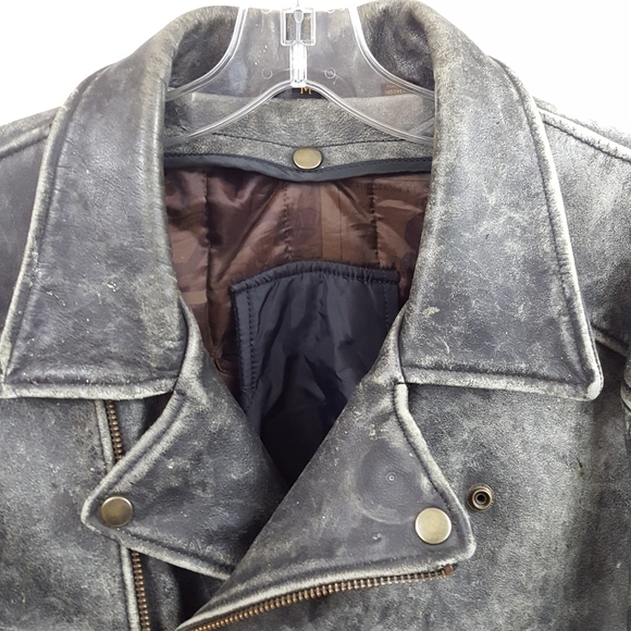 Hein Gericke First Gear Motorcycle Leather Jacket - Picture 3 of 8